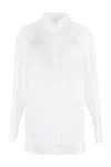 BURBERRY WHITE SILK SHIRT FOR WOMEN