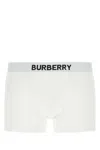 BURBERRY WHITE STRETCH COTTON BOXER