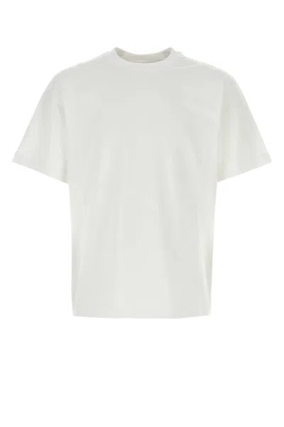 BURBERRY WHITE STRETCH T-SHIRT