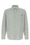Burberry Shirt Striped Pattern Collar Button-down In White