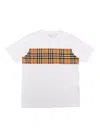 BURBERRY WHITE T-SHORT WITH PRINT