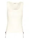Burberry Festival-style Tank Top In White
