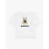 Burberry Thomas Bear Cotton T-shirt In White