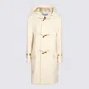 BURBERRY BURBERRY WHITE WOOL COAT