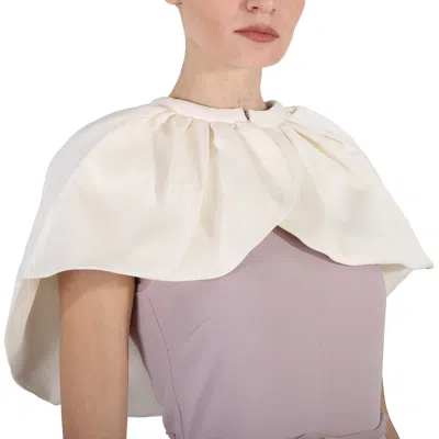 Burberry White Wreningham Caplet