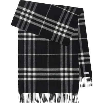 BURBERRY BURBERRY WIDE CHECK CASHMERE SCARF
