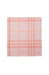 Burberry Wide Check Wool Scarf