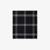 Burberry Wide Check Wool Scarf In Ink