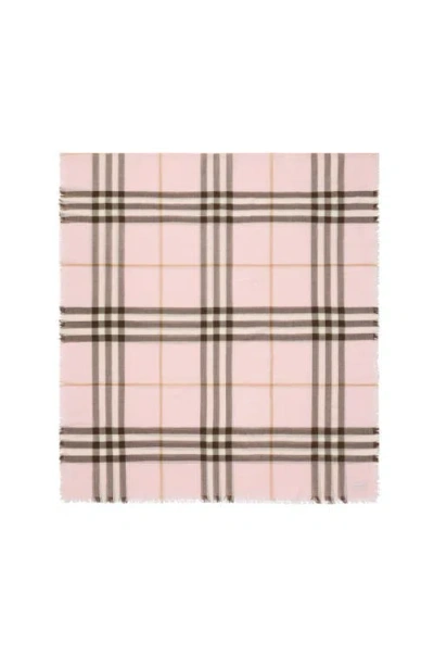 BURBERRY BURBERRY WIDE CHECK WOOL SCARF