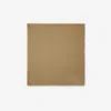 Burberry Wide Check Wool Silk Scarf In Sand