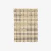 Burberry Wide Ekd Check Wool Silk Scarf In Neutral
