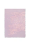 Burberry Wide Ekd Wool Scarf