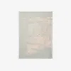 Burberry Wide Ekd Wool Scarf In Mitten