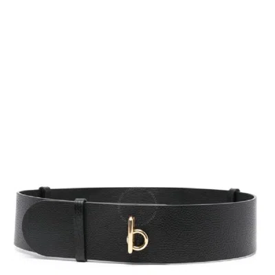 Burberry Wide Leather Rocking Horse Belt