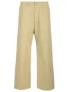 BURBERRY BURBERRY WIDE LEG CHINO TROUSERS