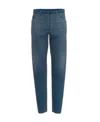 Burberry Wide-leg Cotton Jeans In Blue