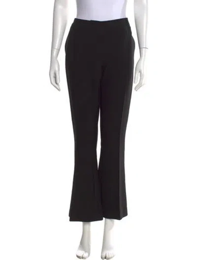 Pre-owned Burberry Wide Leg Pants In Black