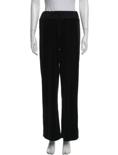 Pre-owned Burberry Wide Leg Pants In Black