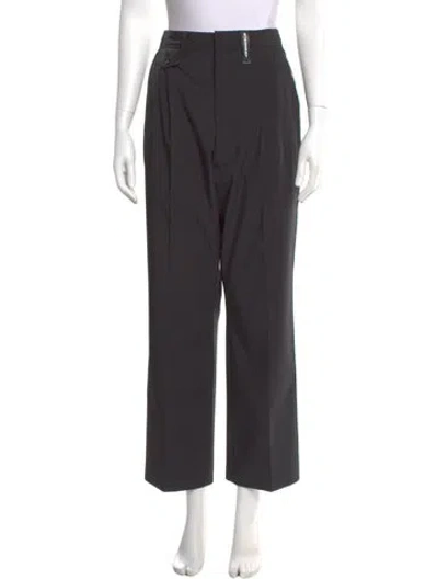 Pre-owned Burberry Wide Leg Pants W/ Tags In Black