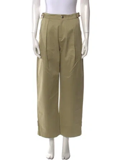 Pre-owned Burberry Wide Leg Pants W/ Tags In Neutral