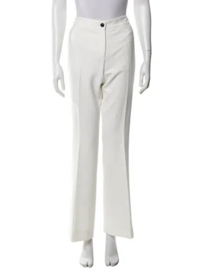 Pre-owned Burberry Wide Leg Pants W/ Tags In Neutral