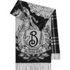 Burberry Wide Reversible Stormy Knight Scarf