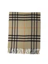 Burberry Wide Check Cashmere Scarf