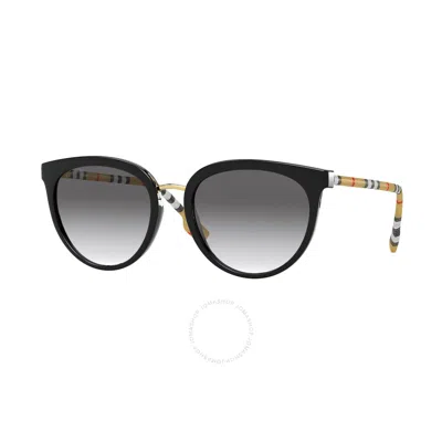 Burberry Willow Gray Gradient Phantos Ladies Sunglasses Be4316 385311 54 In Grey/red