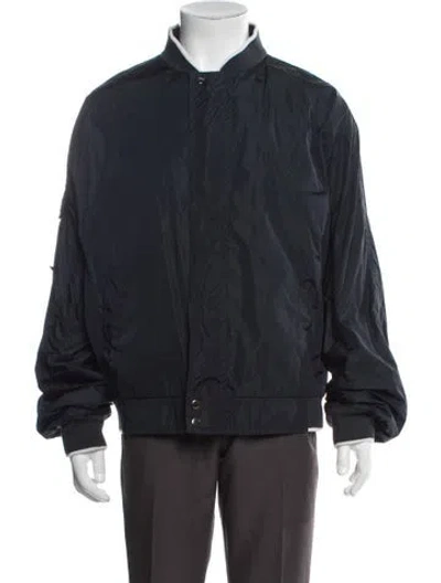 Pre-owned Burberry Windbreaker In Blue