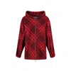Burberry Windbreaker Jacket Women In Red