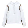 Burberry (wmns)  Plaid Loose Hoodie White