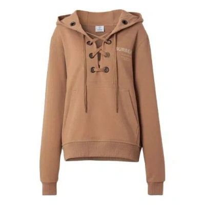 Burberry (wmns)  Ss21 Printing Cotton Loose Hoodie
