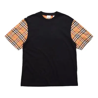 BURBERRY (WMNS) BURBERRY VINTAGE CHECK OVERSIZED IN BLACK