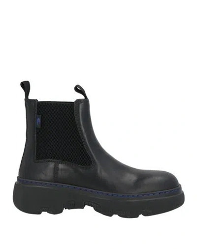 Burberry Woman Ankle Boots Black Size 8 Leather