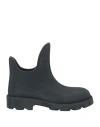 Burberry Marsh Round-toe Slip-on Ankle Boots In Black
