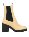 Burberry Platform Boots In Nude