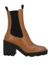 Burberry Brown Solid Carryover Boots In Brown