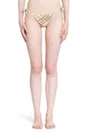 Burberry Controlla Bikini Briefs In Beige