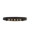 Burberry Woman Belt Black Size M Calfskin