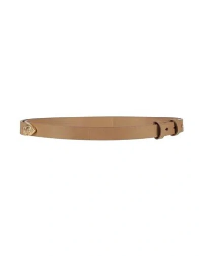 Burberry Woman Belt Brown Size M Calfskin