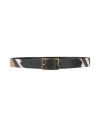 Burberry Woman Belt Khaki Size 34 Cotton In Sand