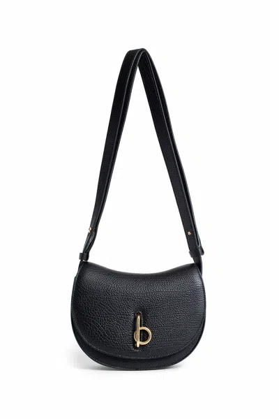 Burberry Mini Rocking Horse Crossbody Bag In Black