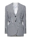 Burberry Woman Blazer Black Size 4 Polyester, Wool In Black