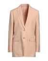 Burberry Woman Suit Jacket Pink Size 8 Virgin Wool In Pink