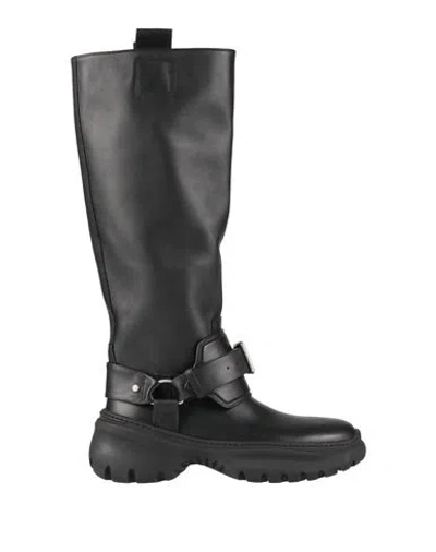 Burberry Woman Boot Black Size 7 Leather