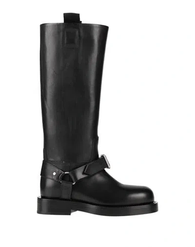Burberry Woman Boot Black Size 6 Leather