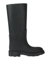 Burberry Marsh Rubber High Boots In Black
