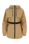 BURBERRY BURBERRY WOMAN CAPPUCCINO POLYESTER PARKA