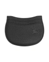 Burberry Woman Cardholder Black Size - Leather