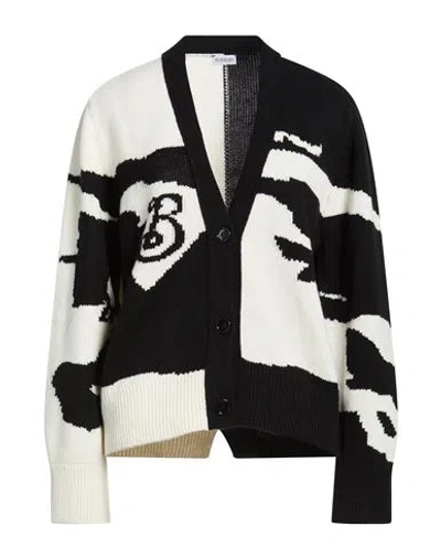 Burberry Woman Cardigan Black Size M Cashmere